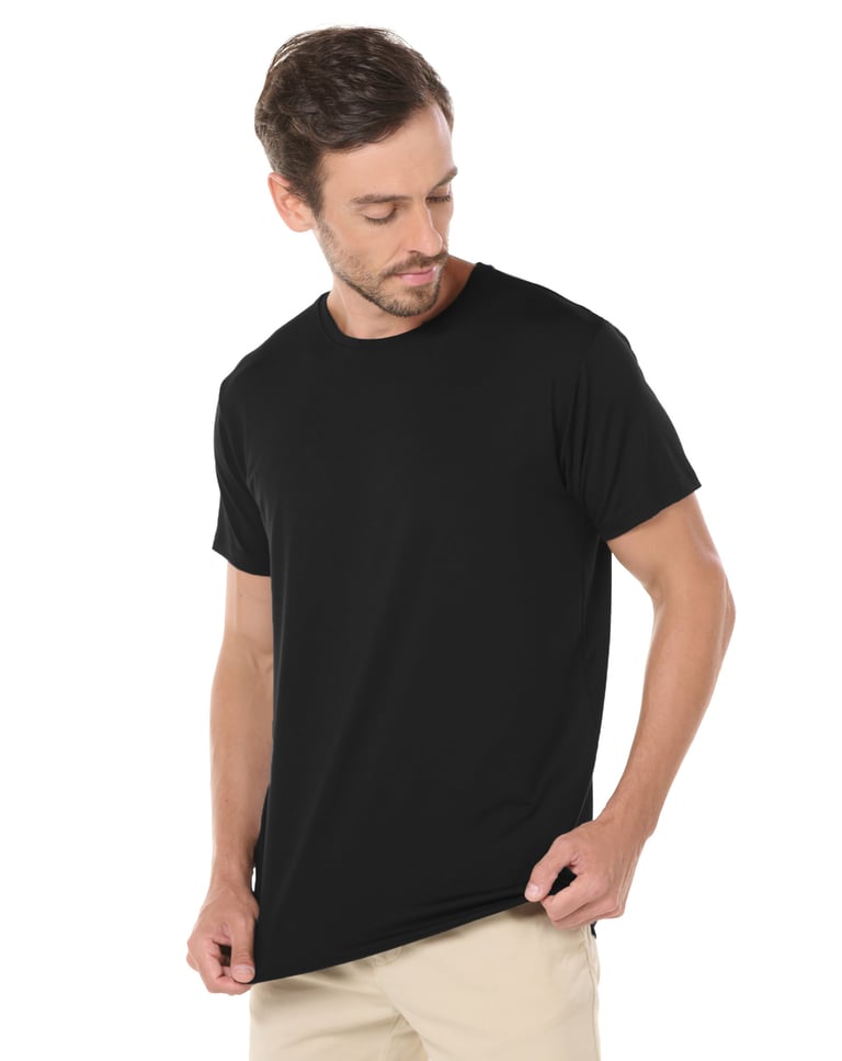 Kit 3 Camisetas Tech Modal Masculinas 22 - Imagem 4